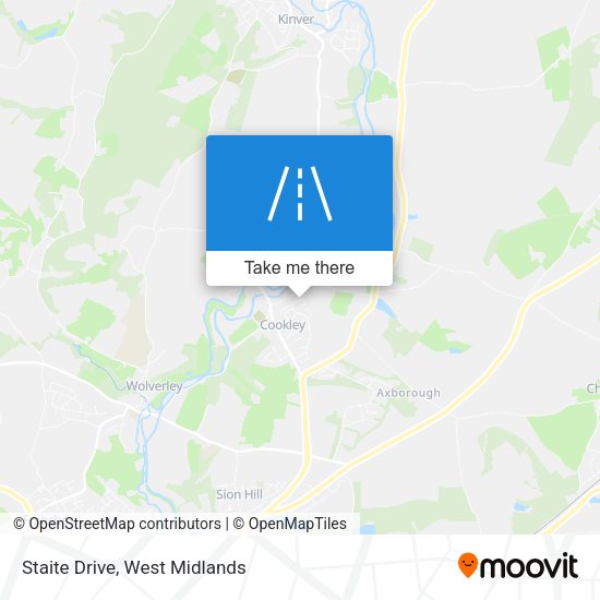 Staite Drive map