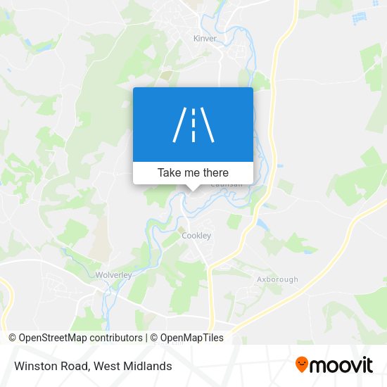 Winston Road map