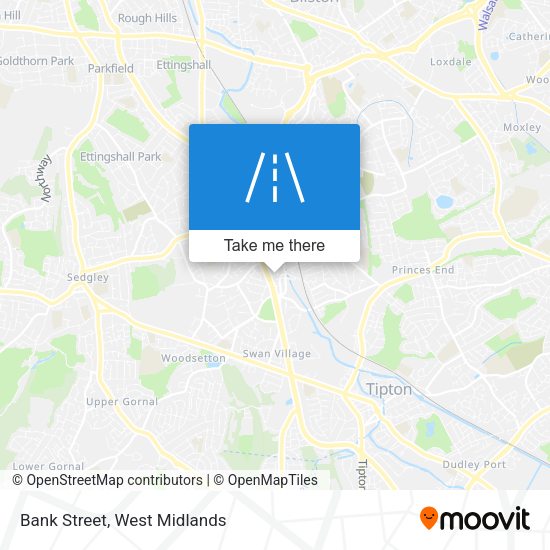 Bank Street map