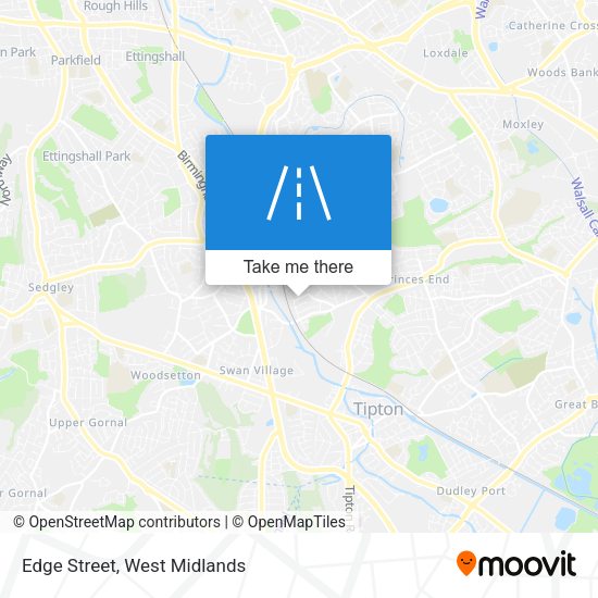 Edge Street map