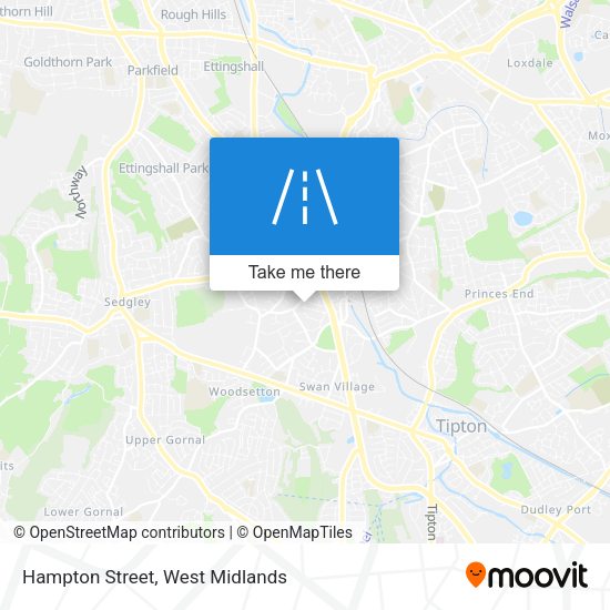 Hampton Street map