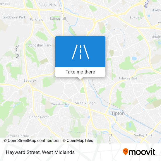Hayward Street map
