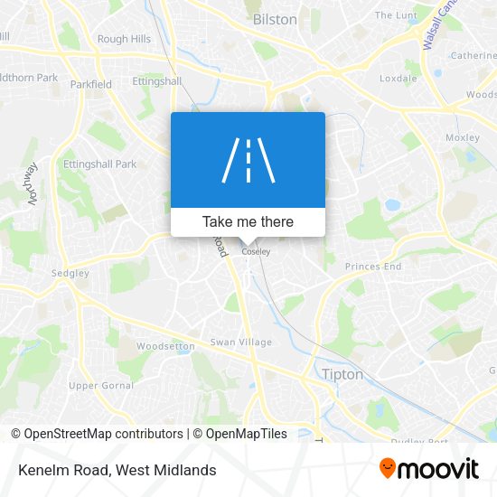 Kenelm Road map