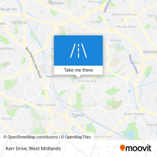 Kerr Drive map