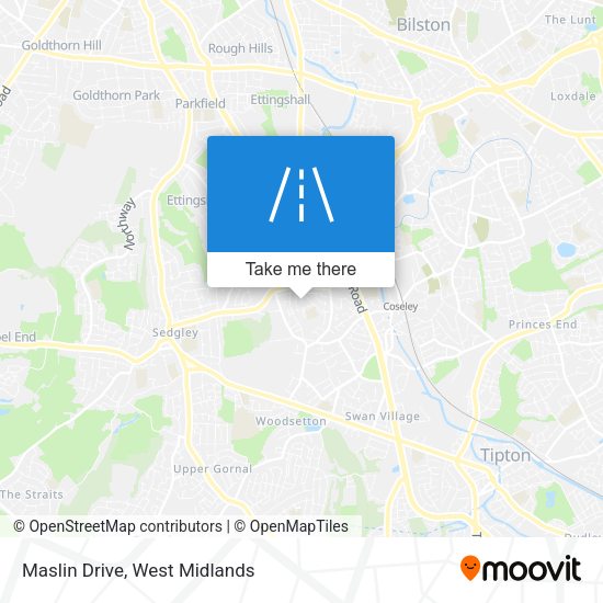 Maslin Drive map