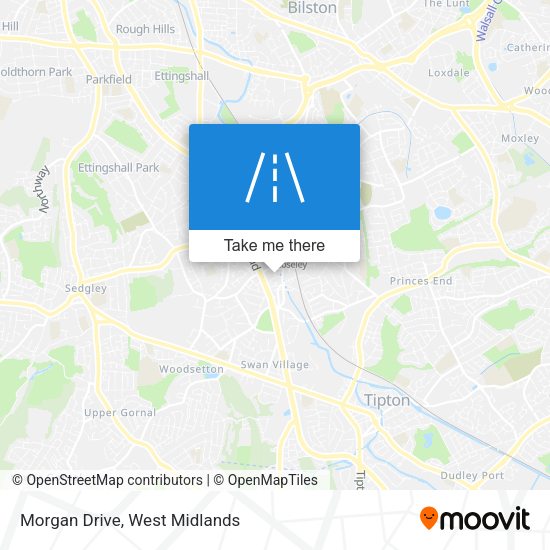 Morgan Drive map