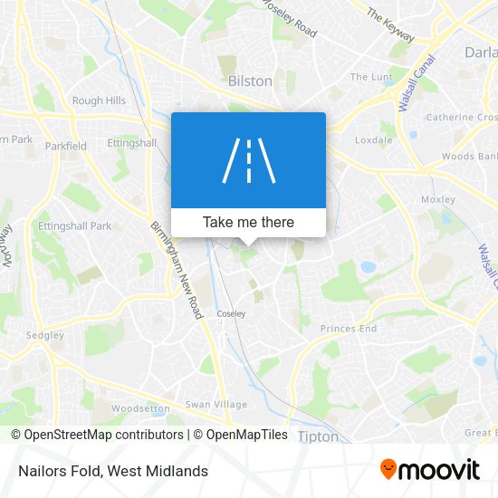 Nailors Fold map