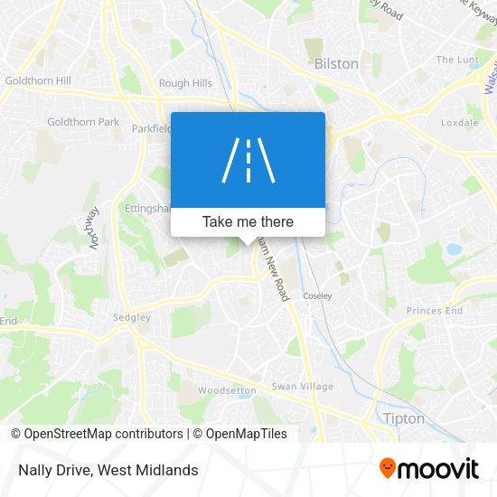 Nally Drive map