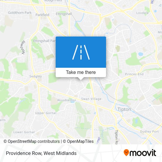 Providence Row map