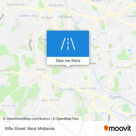 Rifle Street map