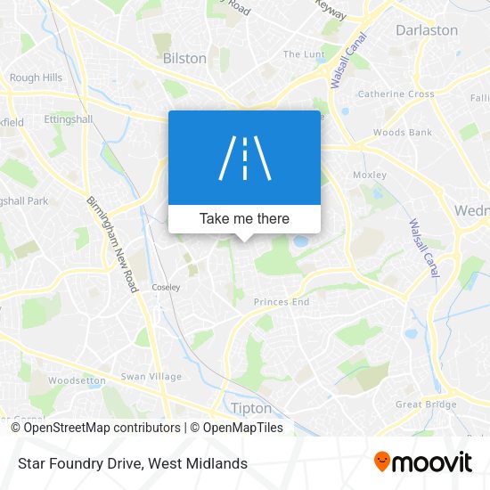 Star Foundry Drive map