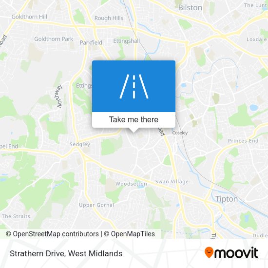 Strathern Drive map