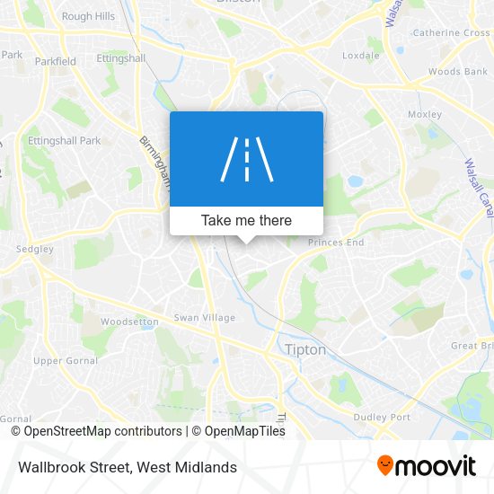 Wallbrook Street map