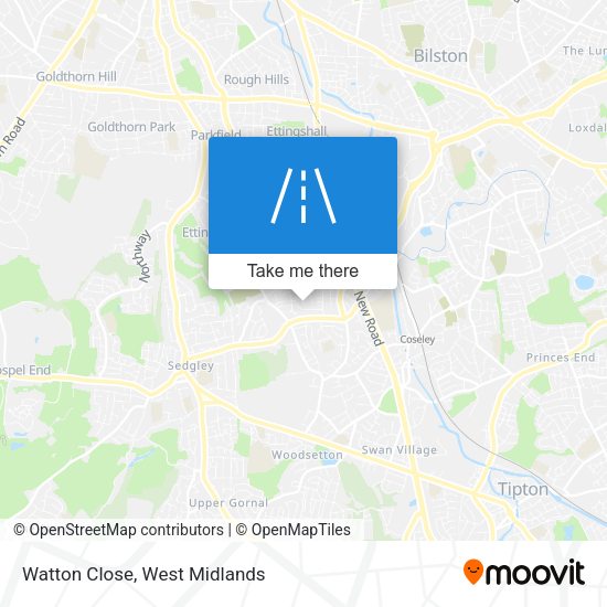 Watton Close map