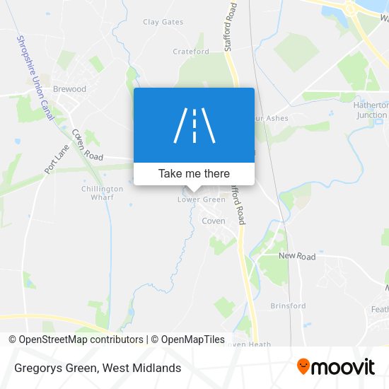 Gregorys Green map