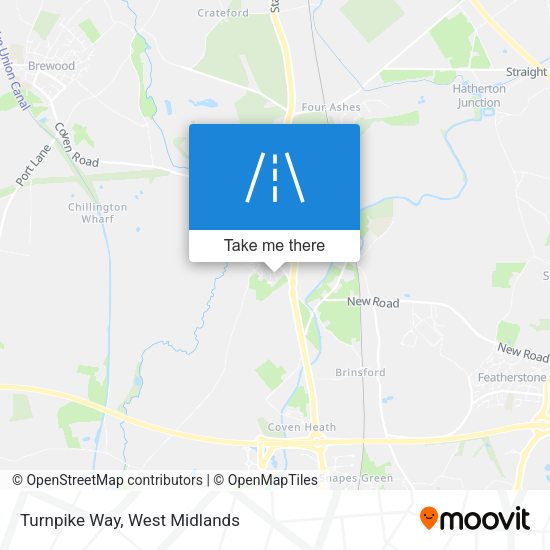 Turnpike Way map