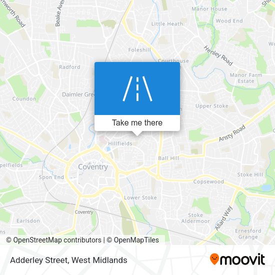 Adderley Street map