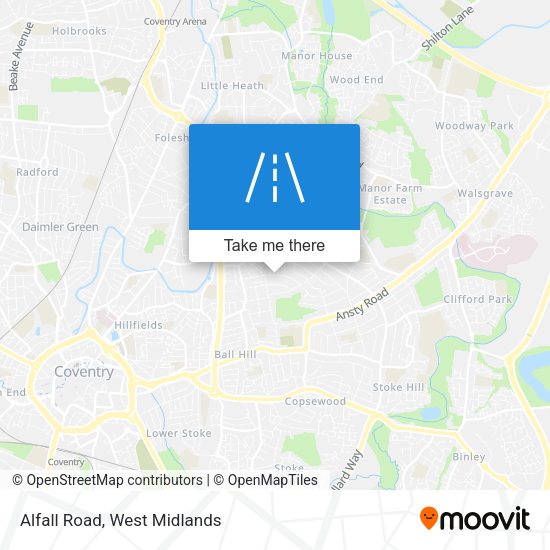 Alfall Road map