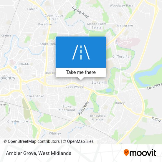 Ambler Grove map
