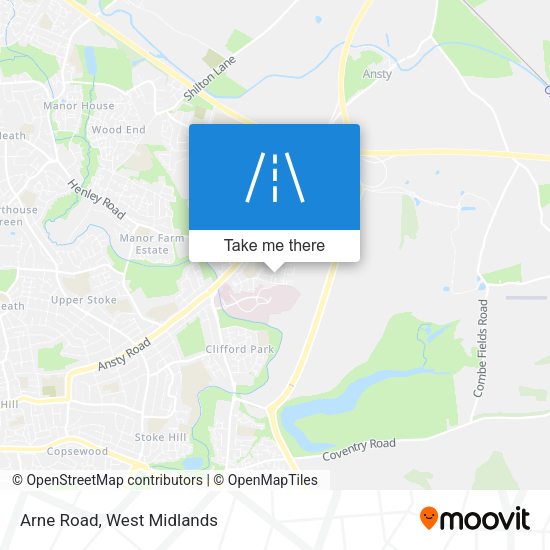 Arne Road map