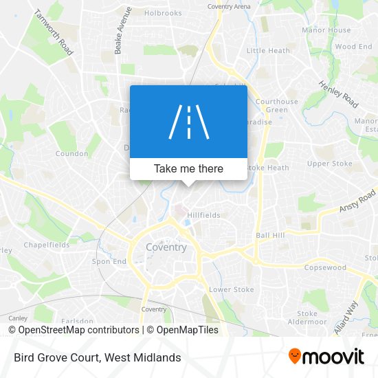 Bird Grove Court map