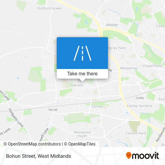 Bohun Street map