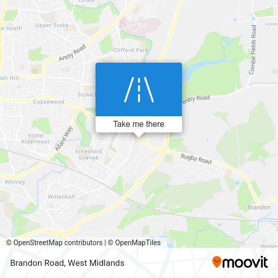Brandon Road map