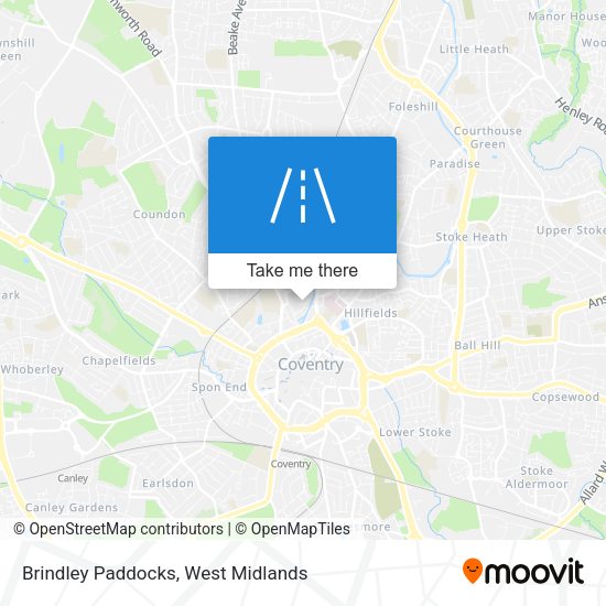 Brindley Paddocks map
