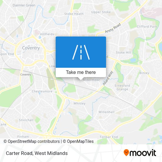Carter Road map