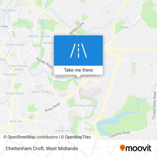 Cheltenham Croft map
