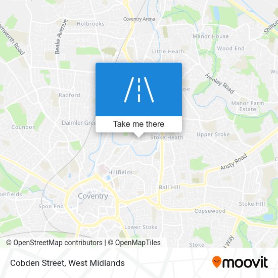 Cobden Street map