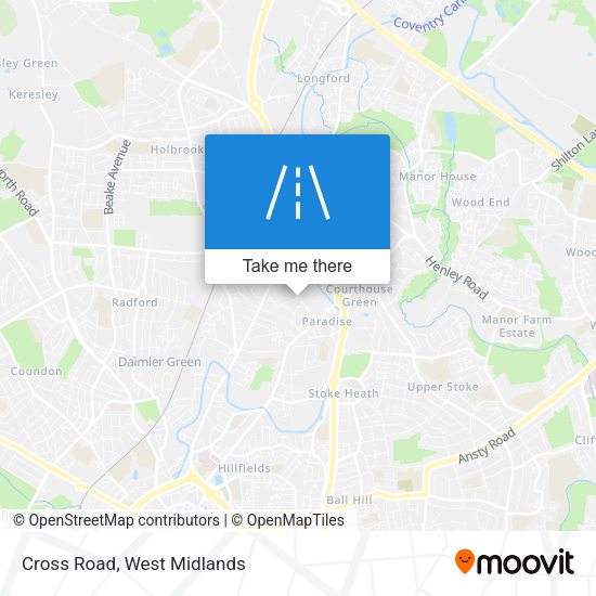 Cross Road map