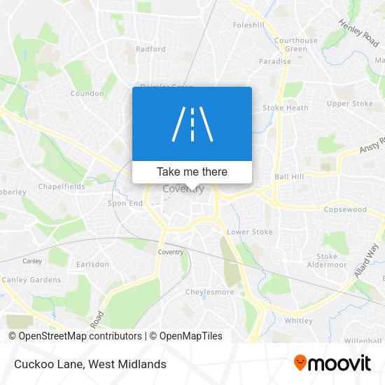 Cuckoo Lane map