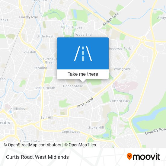 Curtis Road map