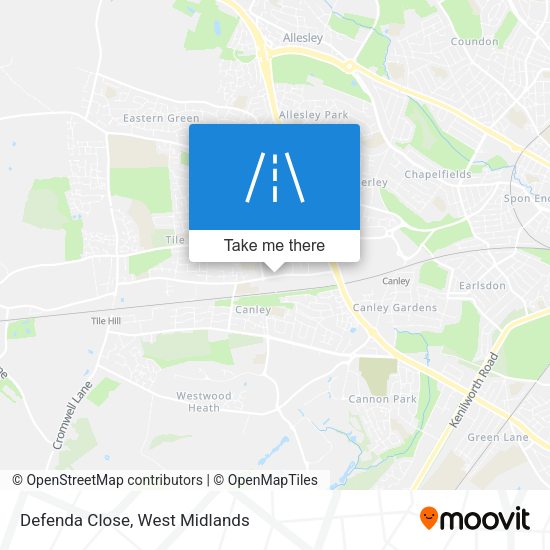 Defenda Close map