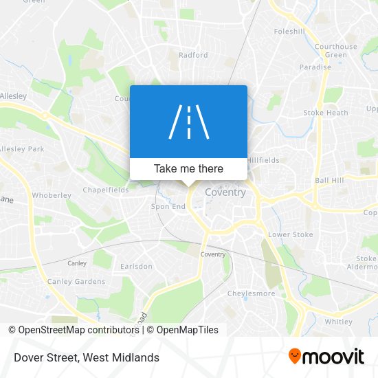 Dover Street map