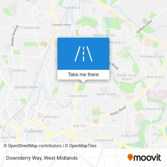 Downderry Way map