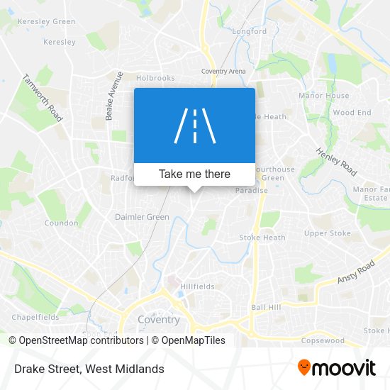 Drake Street map