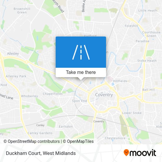 Duckham Court map