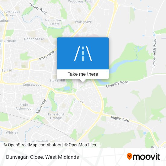 Dunvegan Close map