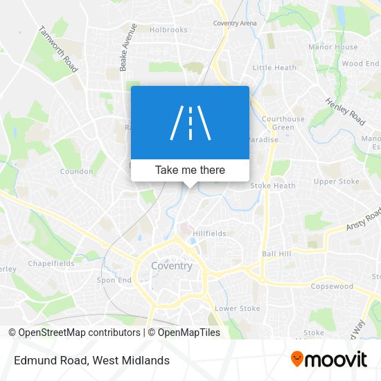 Edmund Road map