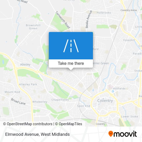 Elmwood Avenue map