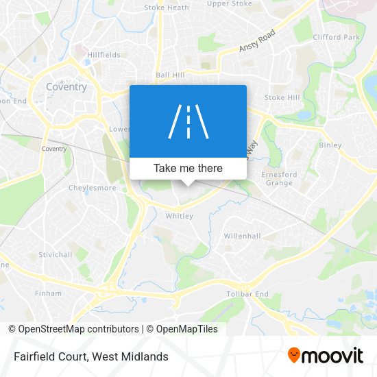 Fairfield Court map
