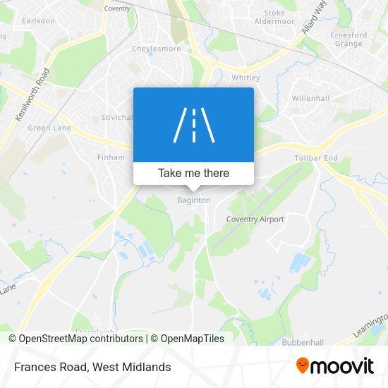 Frances Road map