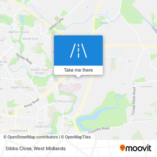 Gibbs Close map