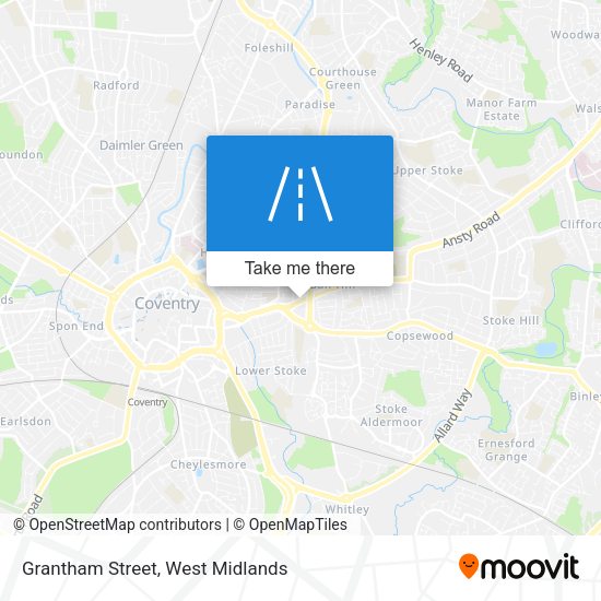Grantham Street map