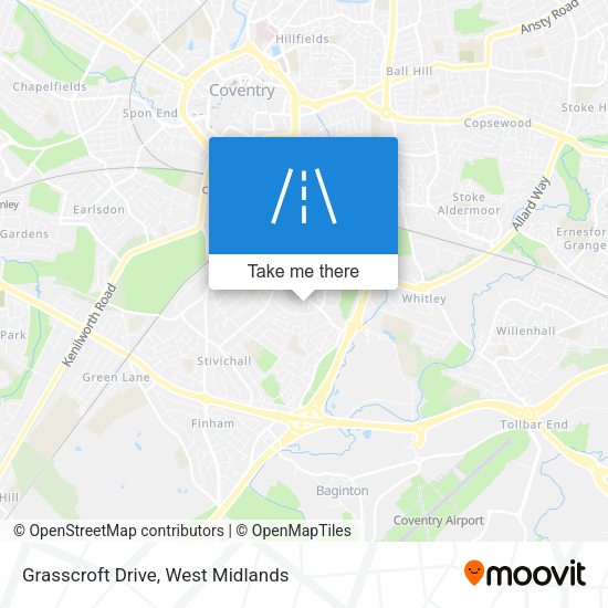 Grasscroft Drive map