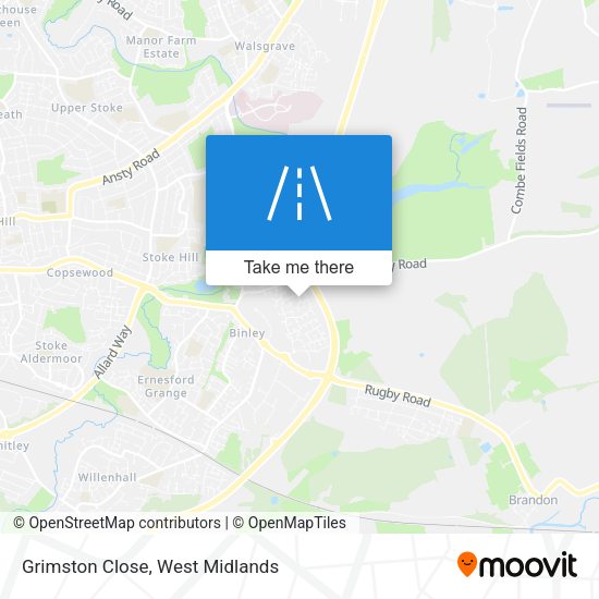 Grimston Close map