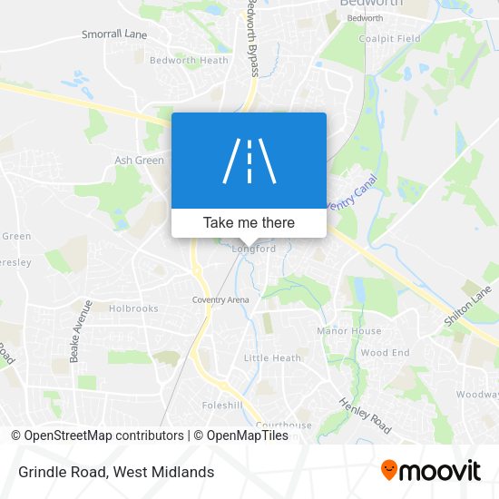 Grindle Road map