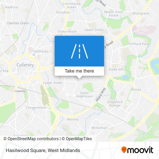 Hasilwood Square map